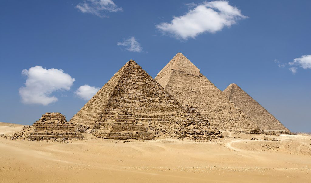 The Nile Ritz-Carlton, Cairo Hotel - Cairo, Egypt - The Great Pyramid of Giza