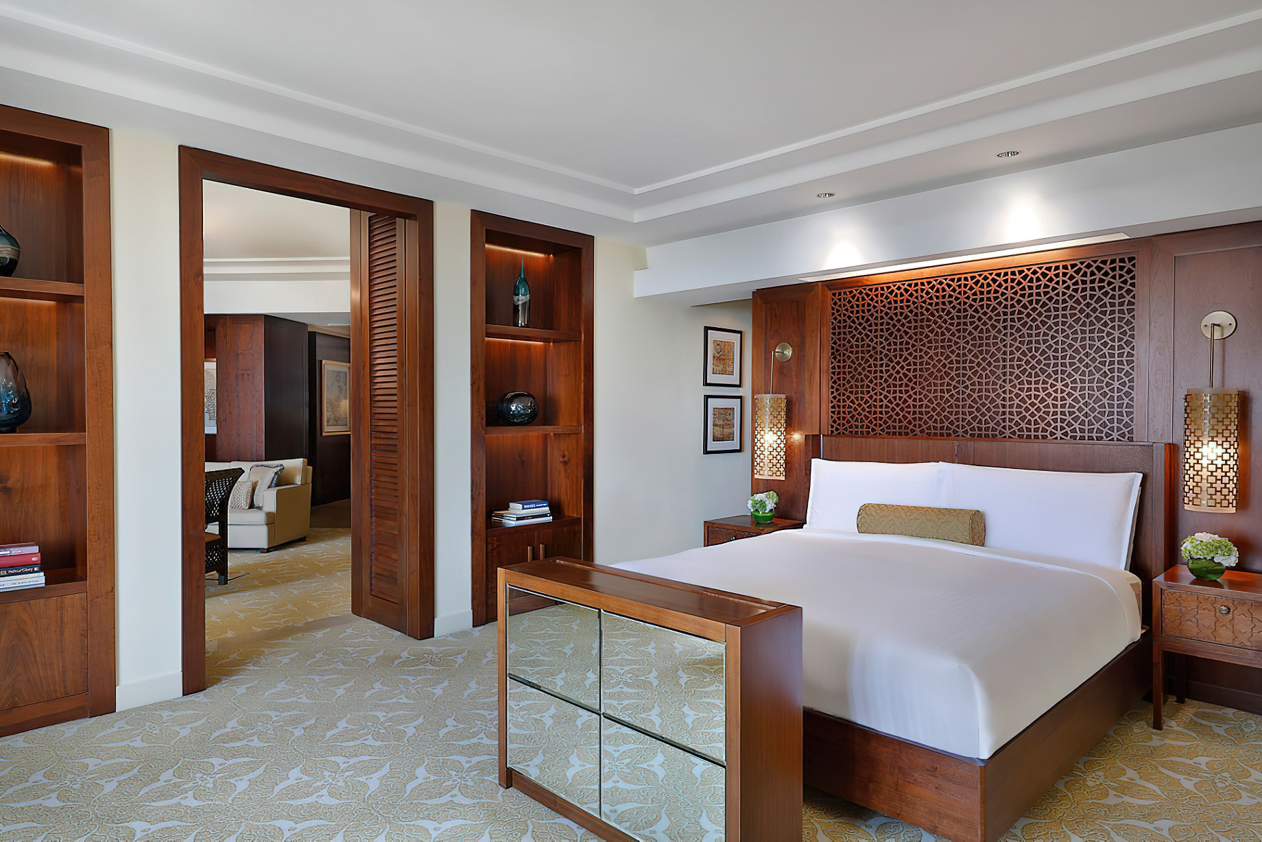 The Ritz-Carlton, Dubai Hotel – JBR Beach, Dubai, UAE – One Bedroom Suite Bedroom