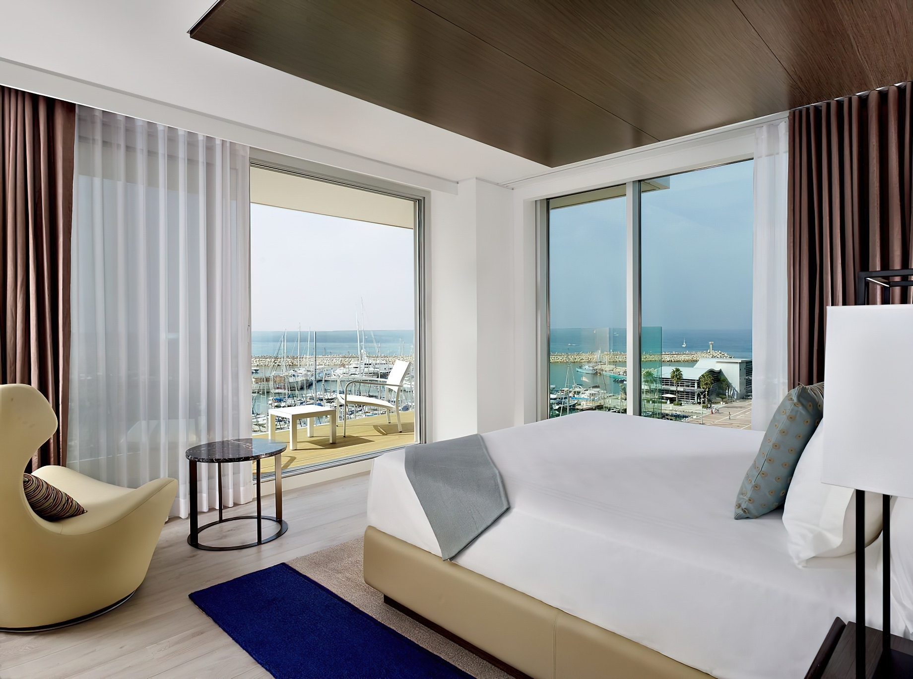 The Ritz-Carlton, Herzliya Hotel – Herzliya, Israel – Superior Room Bed