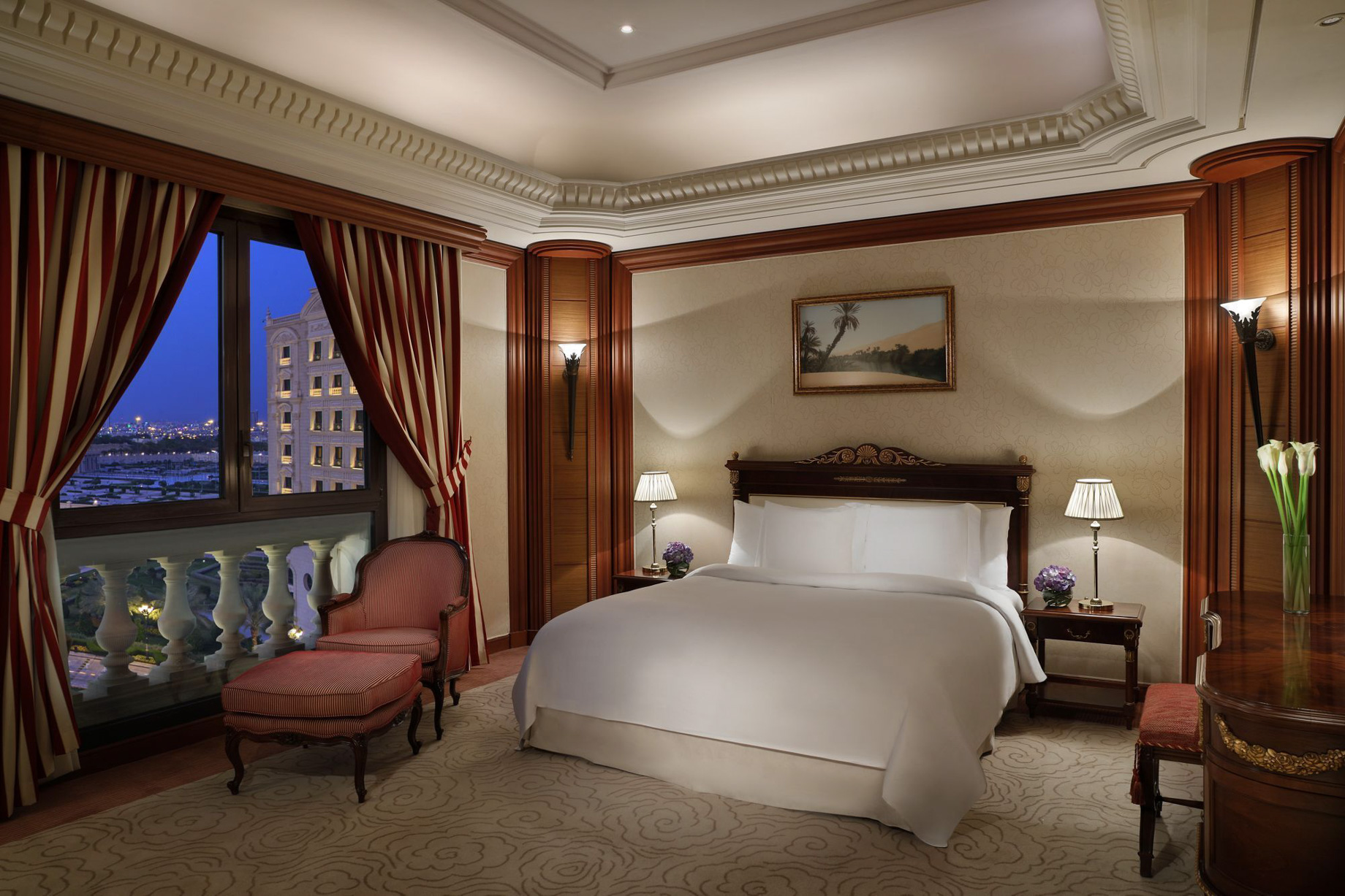 The Ritz-Carlton, Riyadh Hotel – Riyadh, Saudi Arabia – Executive Club Suite Bedroom
