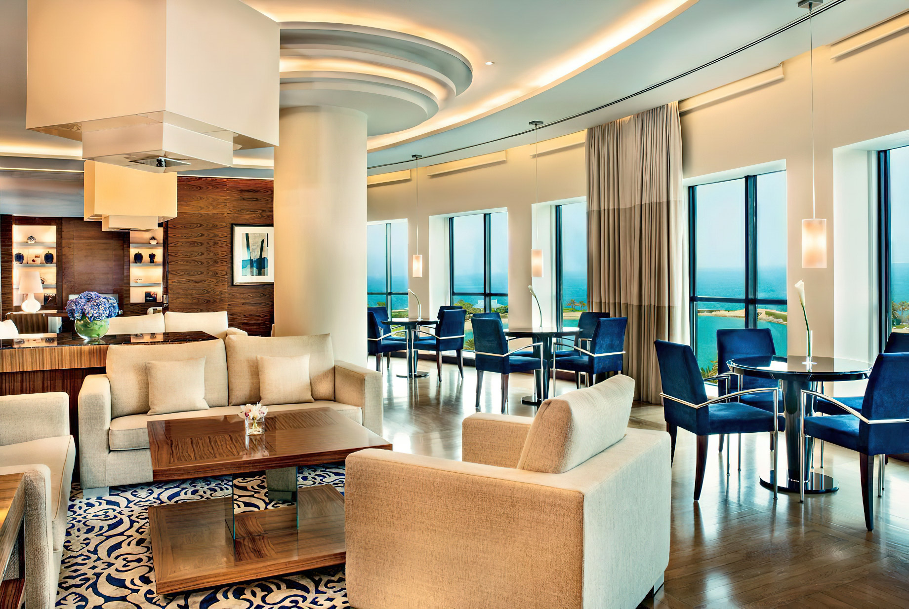 The Ritz-Carlton, Bahrain Resort Hotel – Manama, Bahrain – Club Lounge Interior