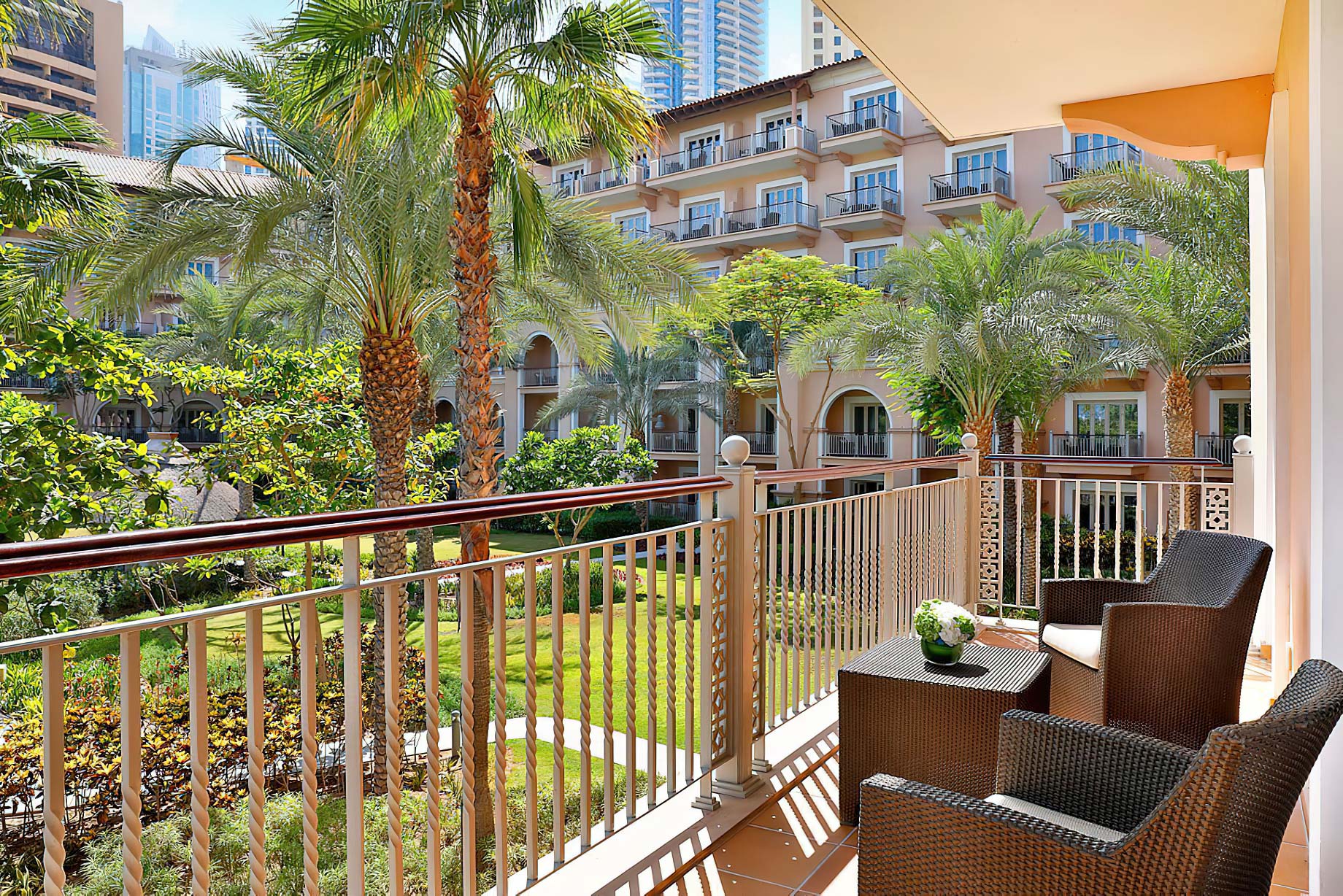 The Ritz-Carlton, Dubai Hotel – JBR Beach, Dubai, UAE – One Bedroom Gulf Suite Balcony