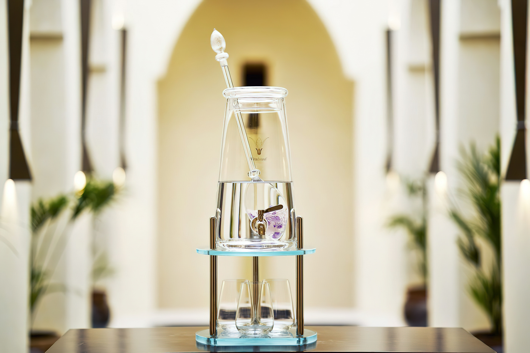 Al Bustan Palace, A Ritz-Carlton Hotel – Muscat, Oman – Spa Water Decanter