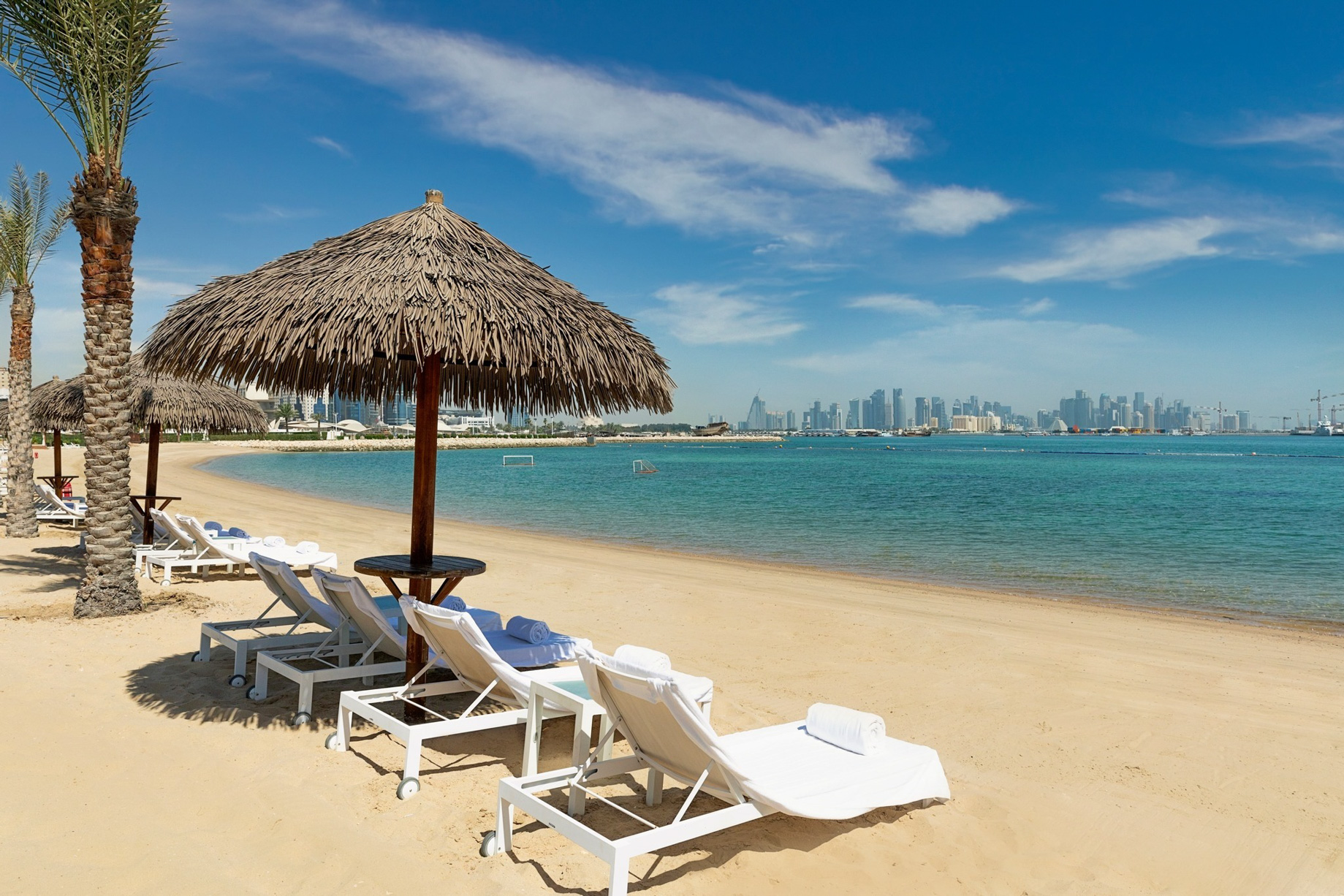 Sharq Village & Spa, A Ritz-Carlton Hotel – Doha, Qatar – Private Beach