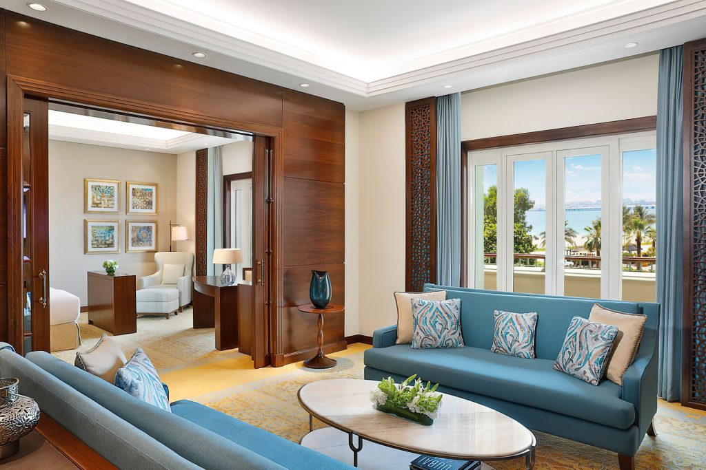 The Ritz-Carlton, Dubai Hotel - JBR Beach, Dubai, UAE - Family Suite Living Area