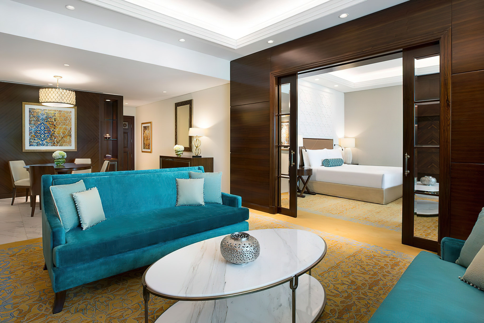 The Ritz-Carlton, Dubai Hotel – JBR Beach, Dubai, UAE – Family Suite Living Room