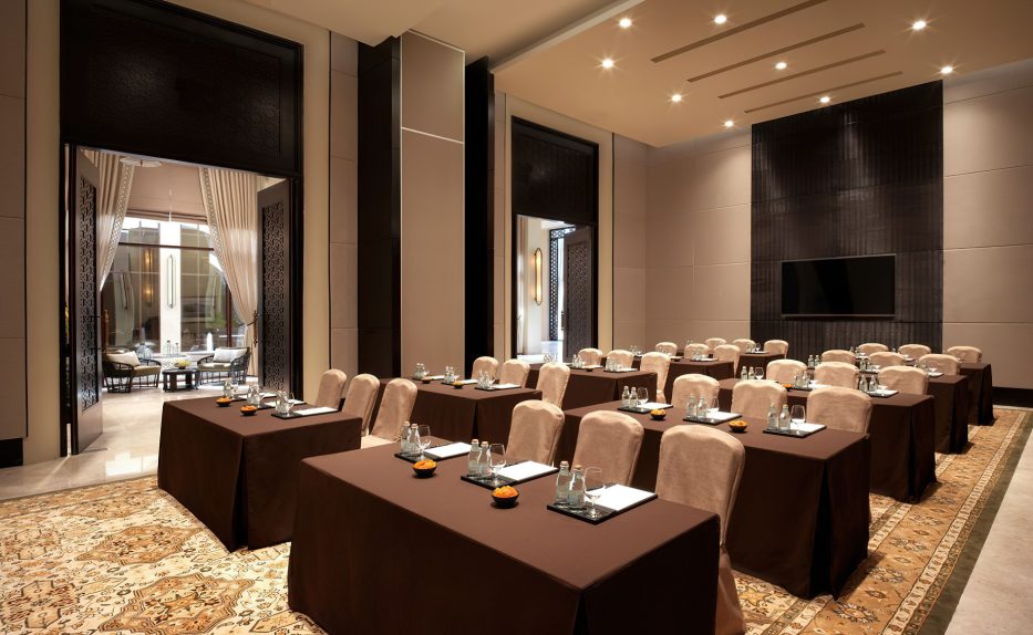 The Ritz-Carlton Ras Al Khaimah, Al Wadi Desert Resort - UAE - Al Wadi Meeting Room Classroom Setup