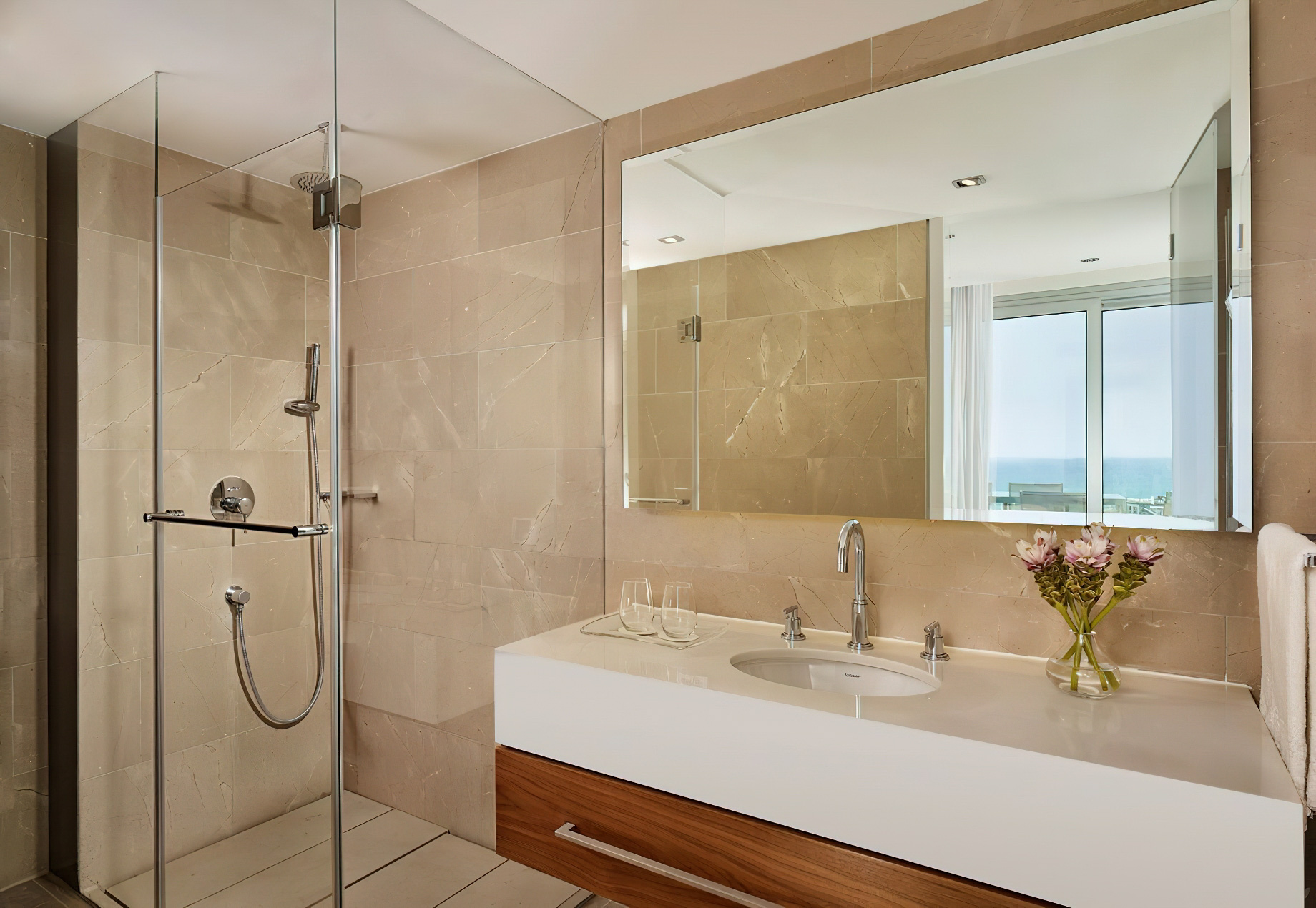 The Ritz-Carlton, Herzliya Hotel – Herzliya, Israel – Two Bedroom Mediterranean Suite Bathroom