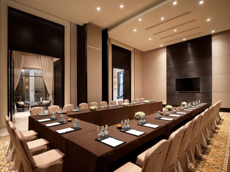 The Ritz-Carlton Ras Al Khaimah, Al Wadi Desert Resort - UAE - Al Wadi Meeting Room U-Shape Setup