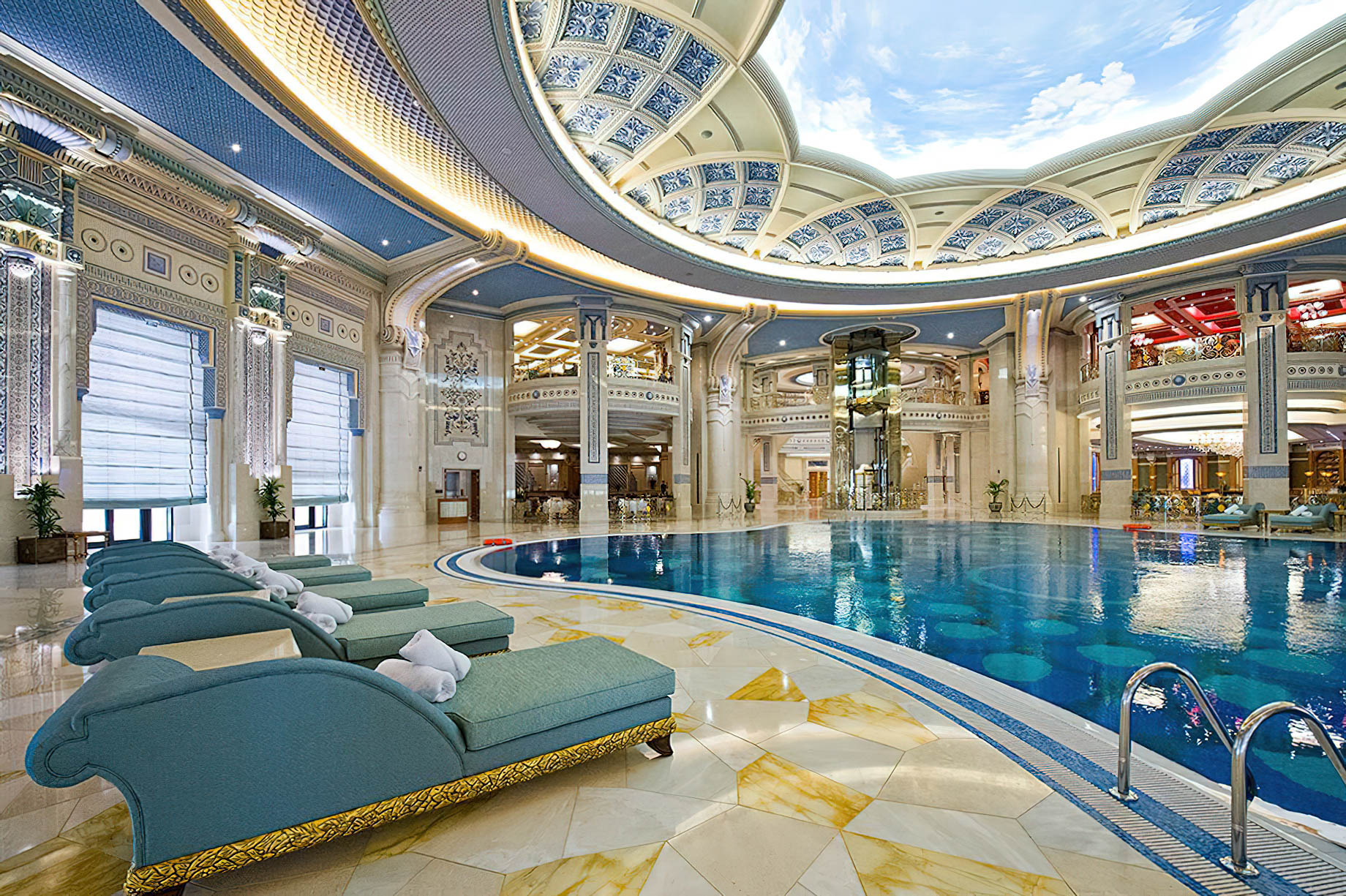 The Ritz-Carlton, Riyadh Hotel – Riyadh, Saudi Arabia – Interior Pool