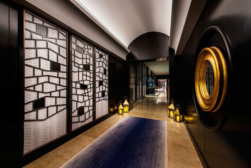 The Ritz-Carlton, Doha Hotel - Doha, Qatar - Spa Hallway