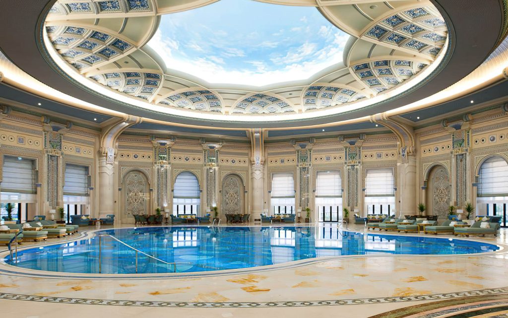 The RitzCarlton, Riyadh Hotel Riyadh, Saudi Arabia Interior Pool