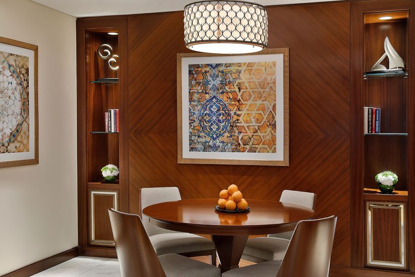 The Ritz-Carlton, Dubai Hotel - JBR Beach, Dubai, UAE - Family Suite Dining Table