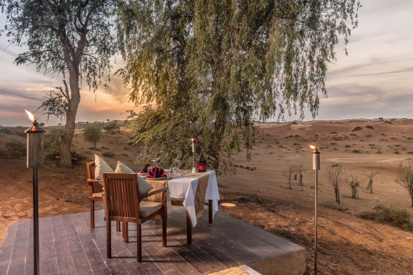 The Ritz-Carlton Ras Al Khaimah, Al Wadi Desert Resort - UAE - Outdoor Private Dining