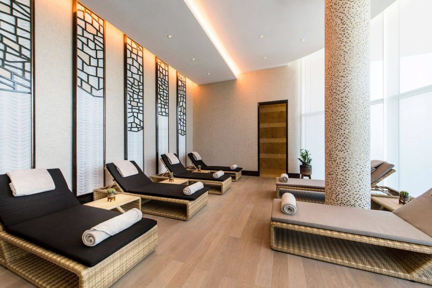 The Ritz-Carlton, Doha Hotel - Doha, Qatar - Spa Lounge
