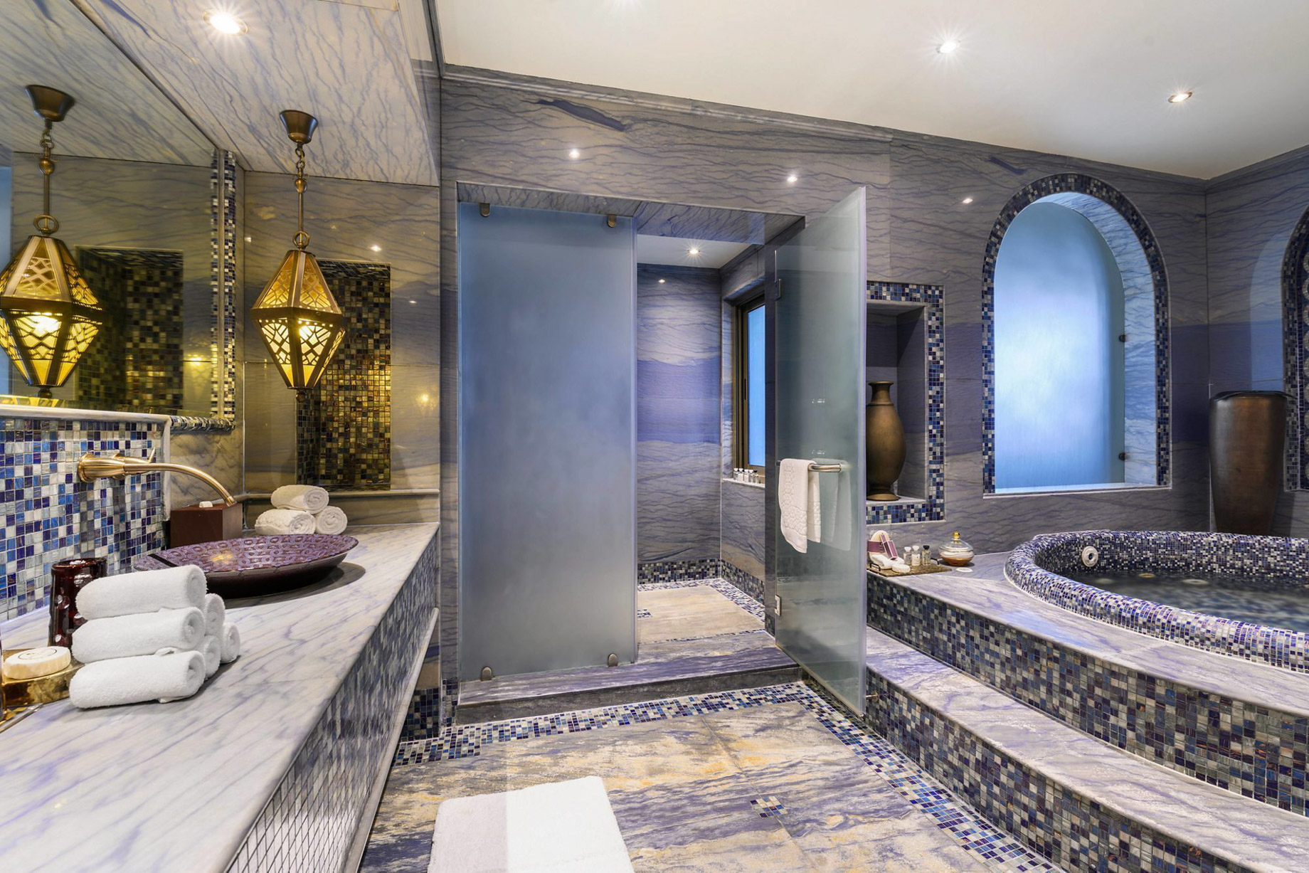 Sharq Village & Spa, A Ritz-Carlton Hotel – Doha, Qatar – Royal Villa Master Bathroom