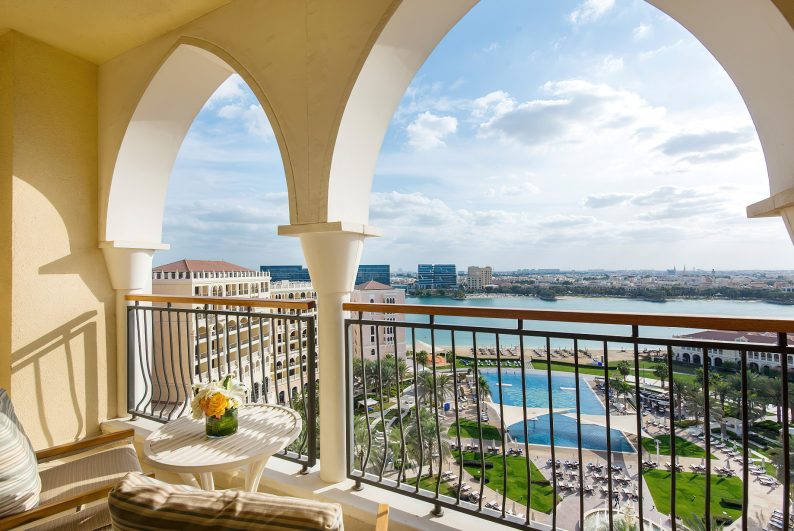 The Ritz-Carlton Abu Dhabi, Grand Canal Hotel - Abu Dhabi, UAE - Guest Room Balcony