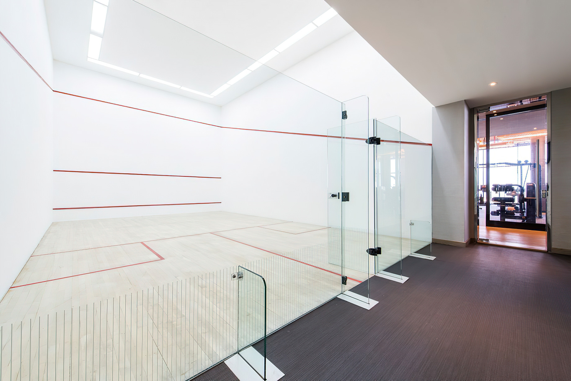 The Ritz-Carlton, Doha Hotel – Doha, Qatar – Squash Court