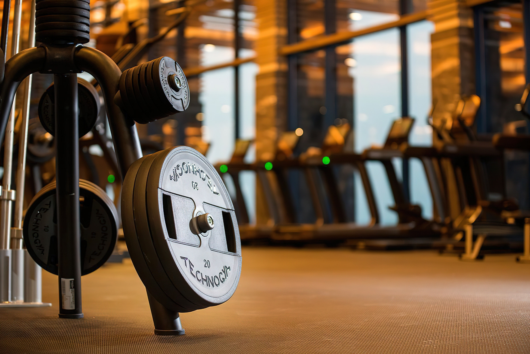 The RitzCarlton, Doha Hotel Doha, Qatar Gym Equipment TRAVOH