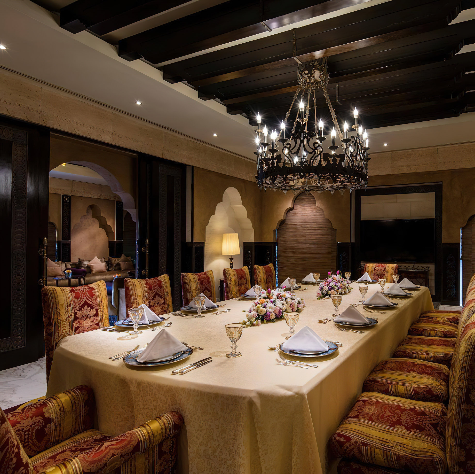 Sharq Village & Spa, A Ritz-Carlton Hotel – Doha, Qatar – Royal Villa Dining Room
