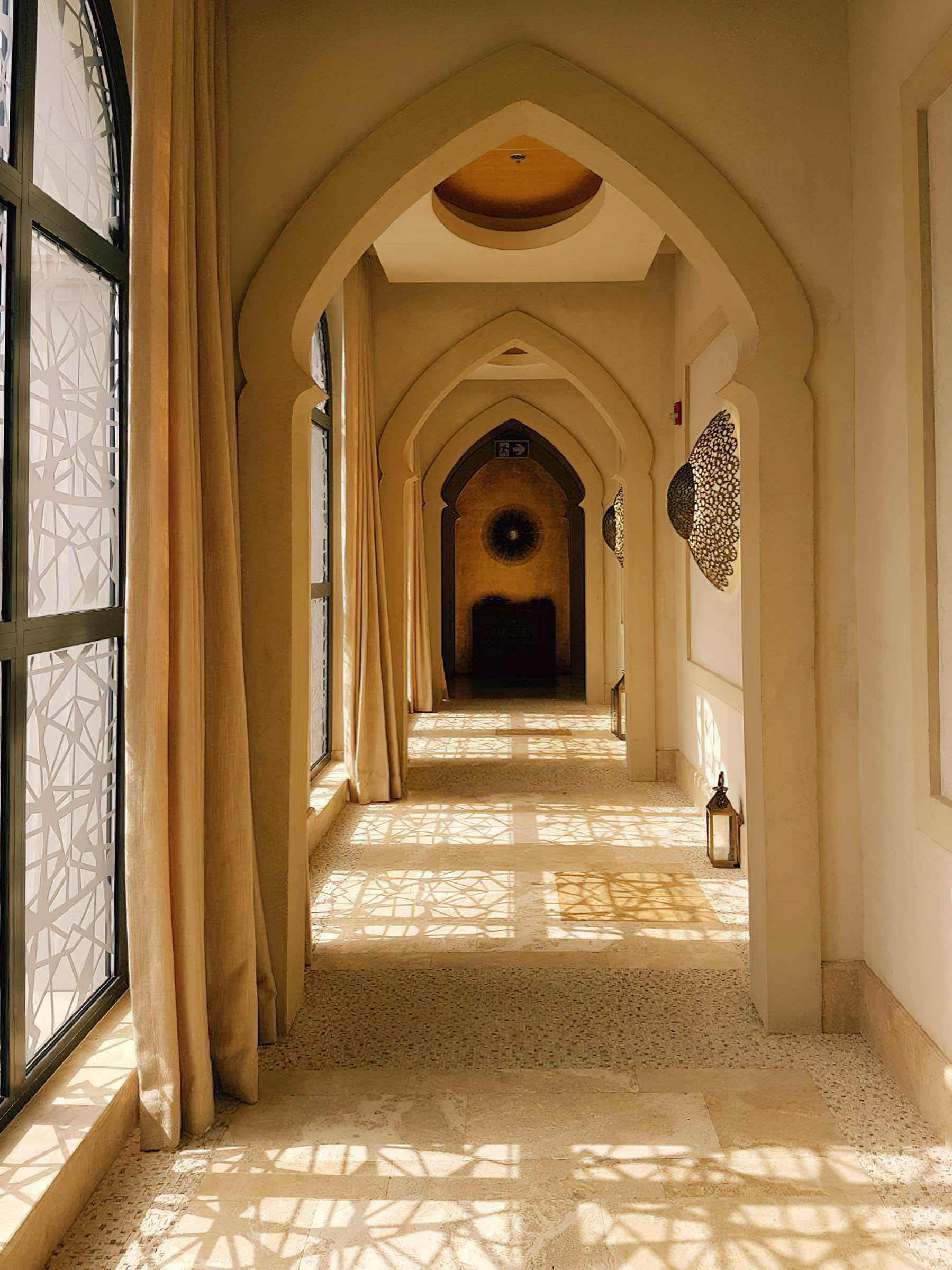 The Ritz-Carlton Abu Dhabi, Grand Canal Hotel - Abu Dhabi, UAE - Spa Entrance
