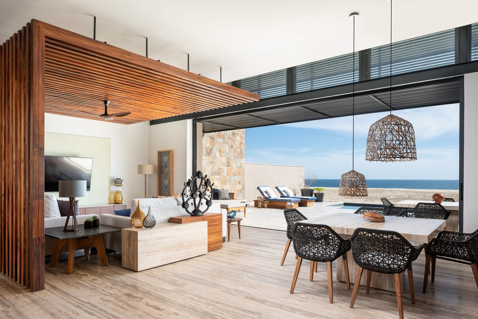 The Ritz-Carlton, Zadun Reserve Resort – Los Cabos, Mexico – Beachfront Two Bedroom Suite Living Room