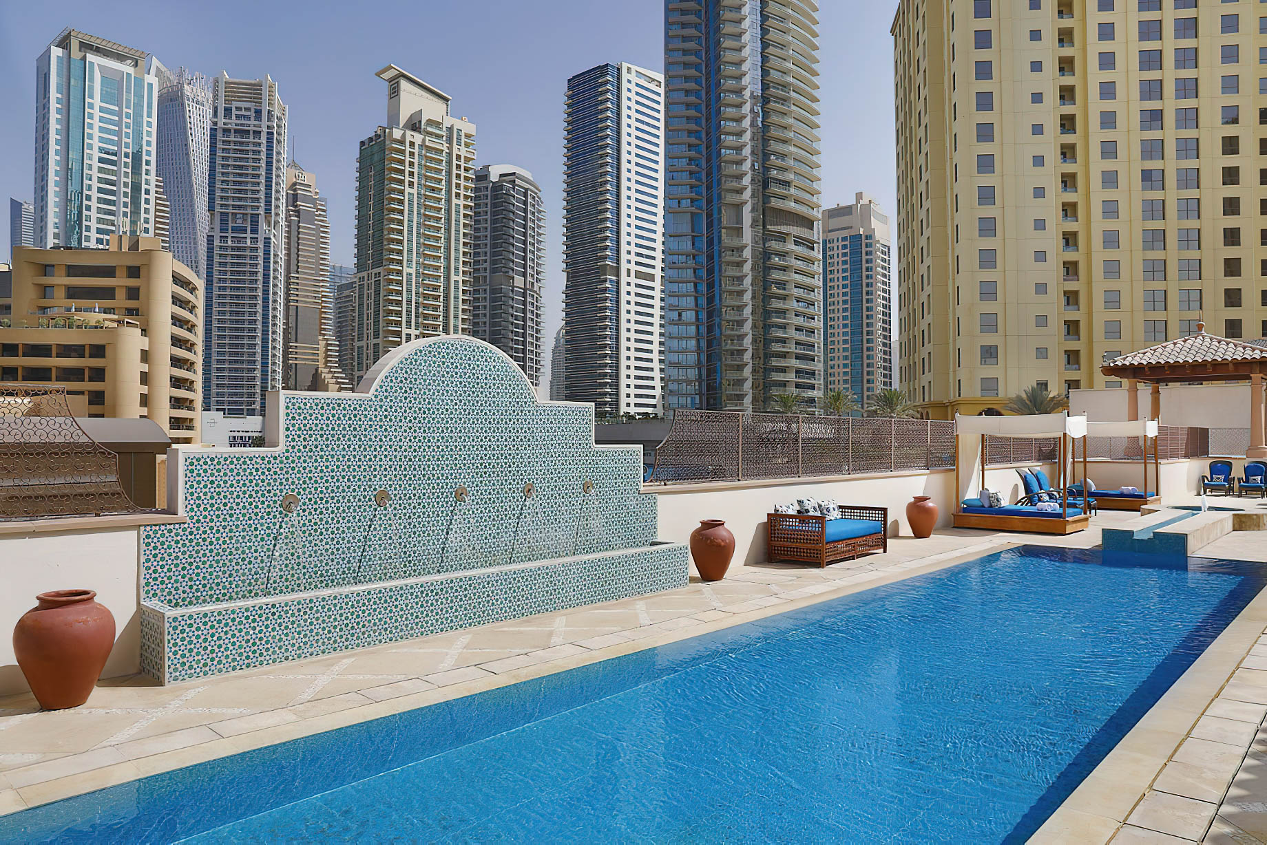 The Ritz-Carlton, Dubai Hotel – JBR Beach, Dubai, UAE – Spa Outdoor Pool
