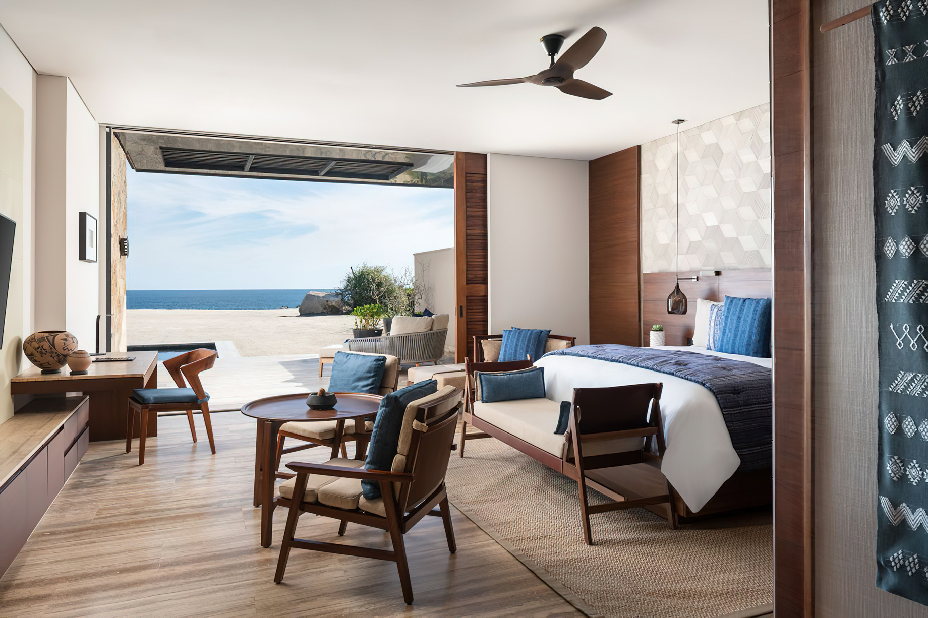 The Ritz-Carlton, Zadun Reserve Resort – Los Cabos, Mexico – Guest Bedroom Beachfront View