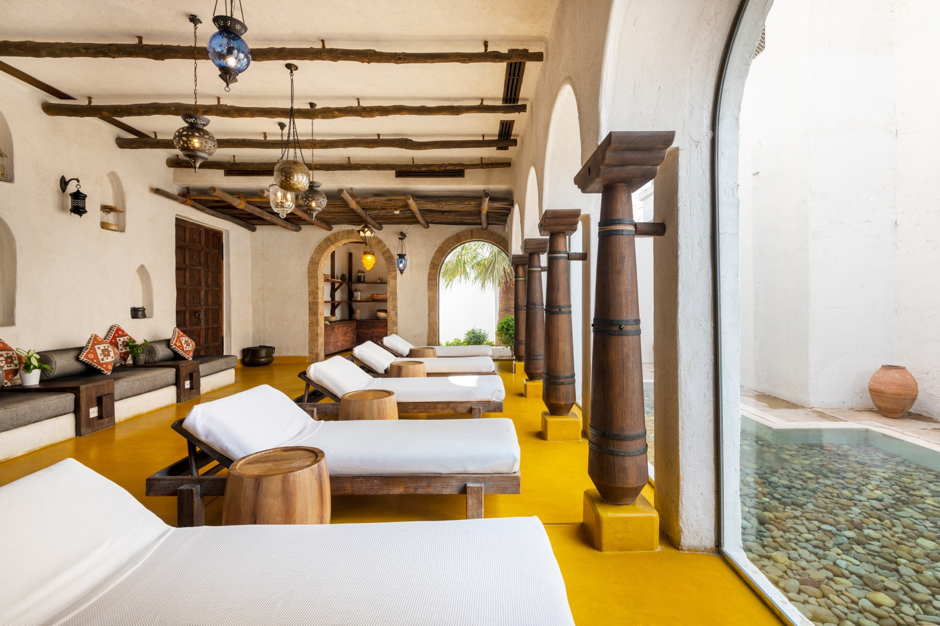 Sharq Village & Spa, A Ritz-Carlton Hotel – Doha, Qatar – Spa Lounge Chairs