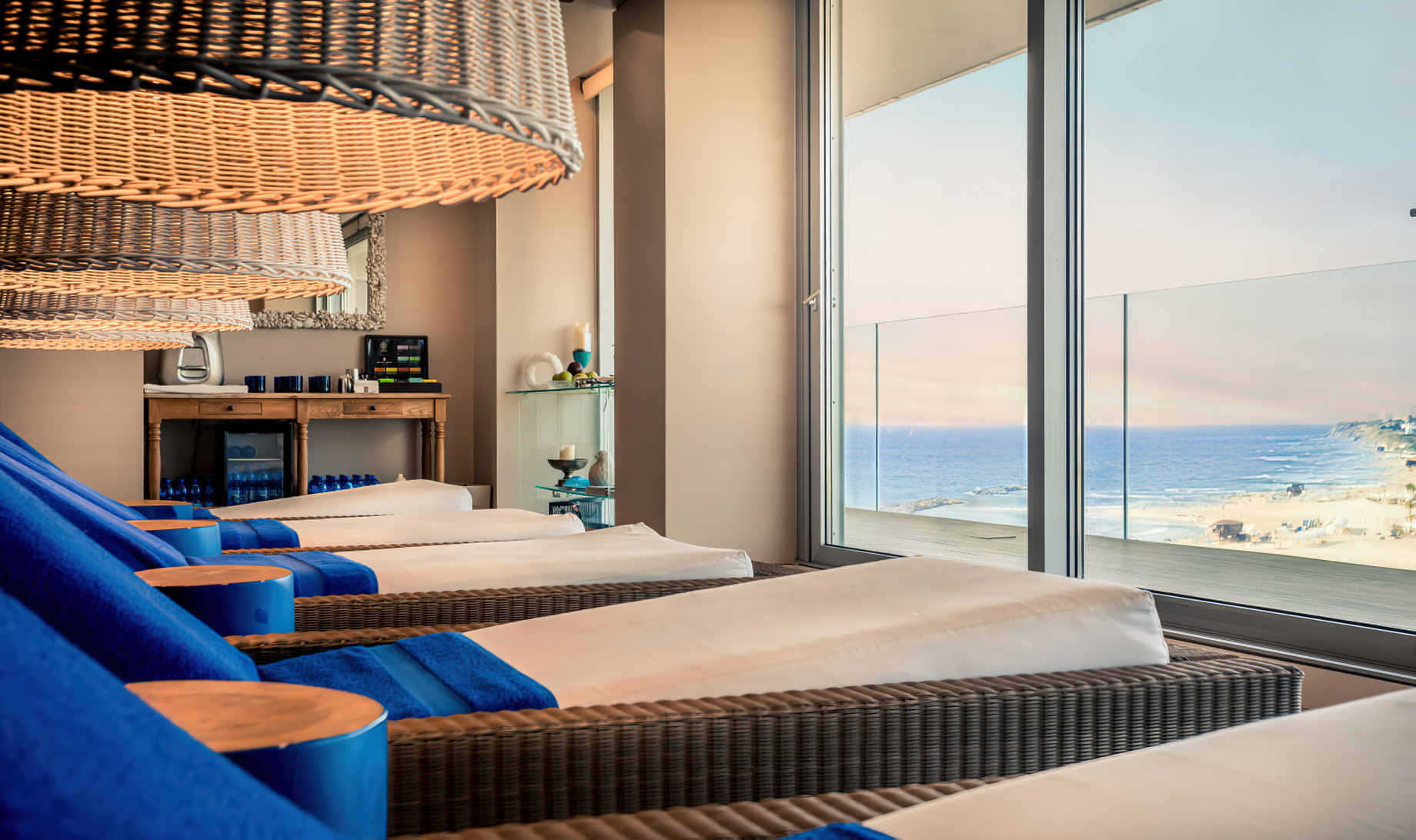 The Ritz-Carlton, Herzliya Hotel – Herzliya, Israel – Spa Ocean View Lounge Chairs