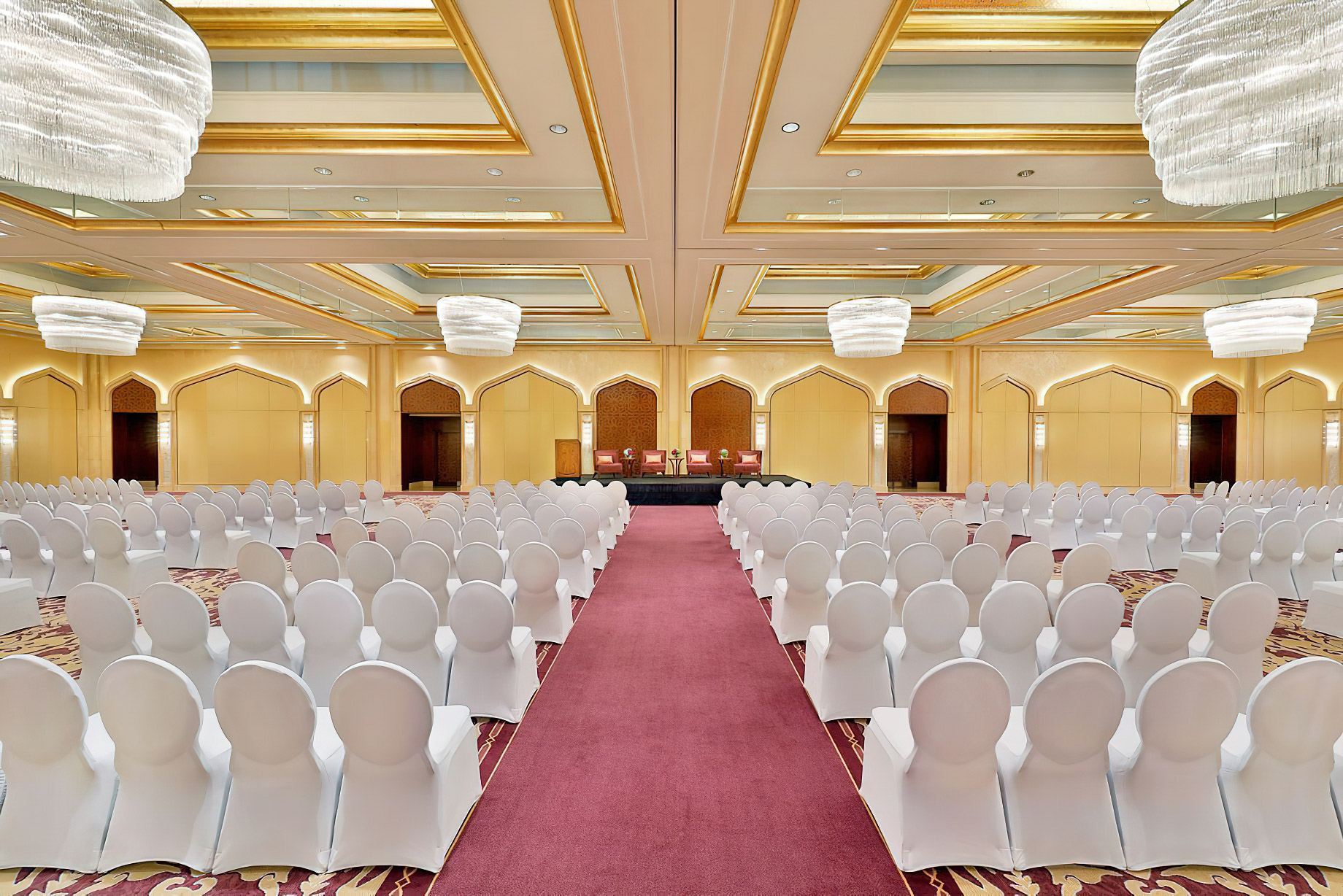 The Ritz-Carlton, Dubai Hotel – JBR Beach, Dubai, UAE – Louloua Ballroom Theatre Setuo