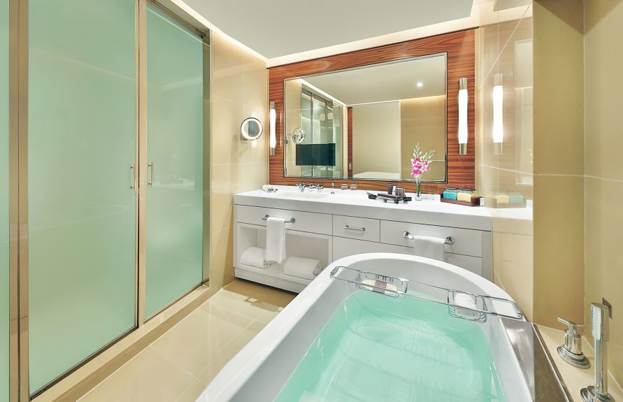 The Ritz-Carlton, Bahrain Resort Hotel - Manama, Bahrain - Club Room Bathroom