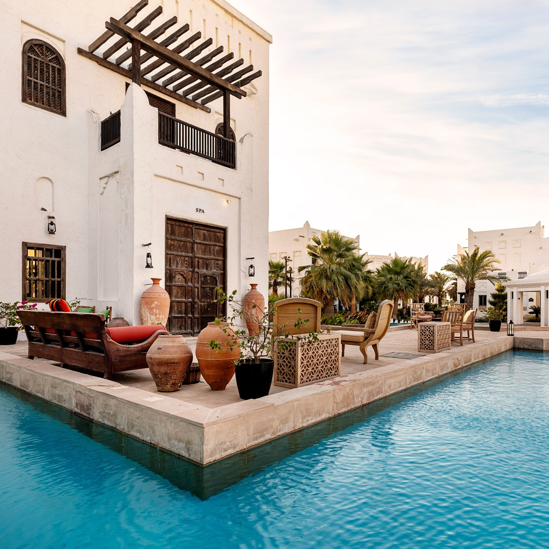 Sharq Village & Spa, A Ritz-Carlton Hotel - Doha, Qatar - Spa Exterior View