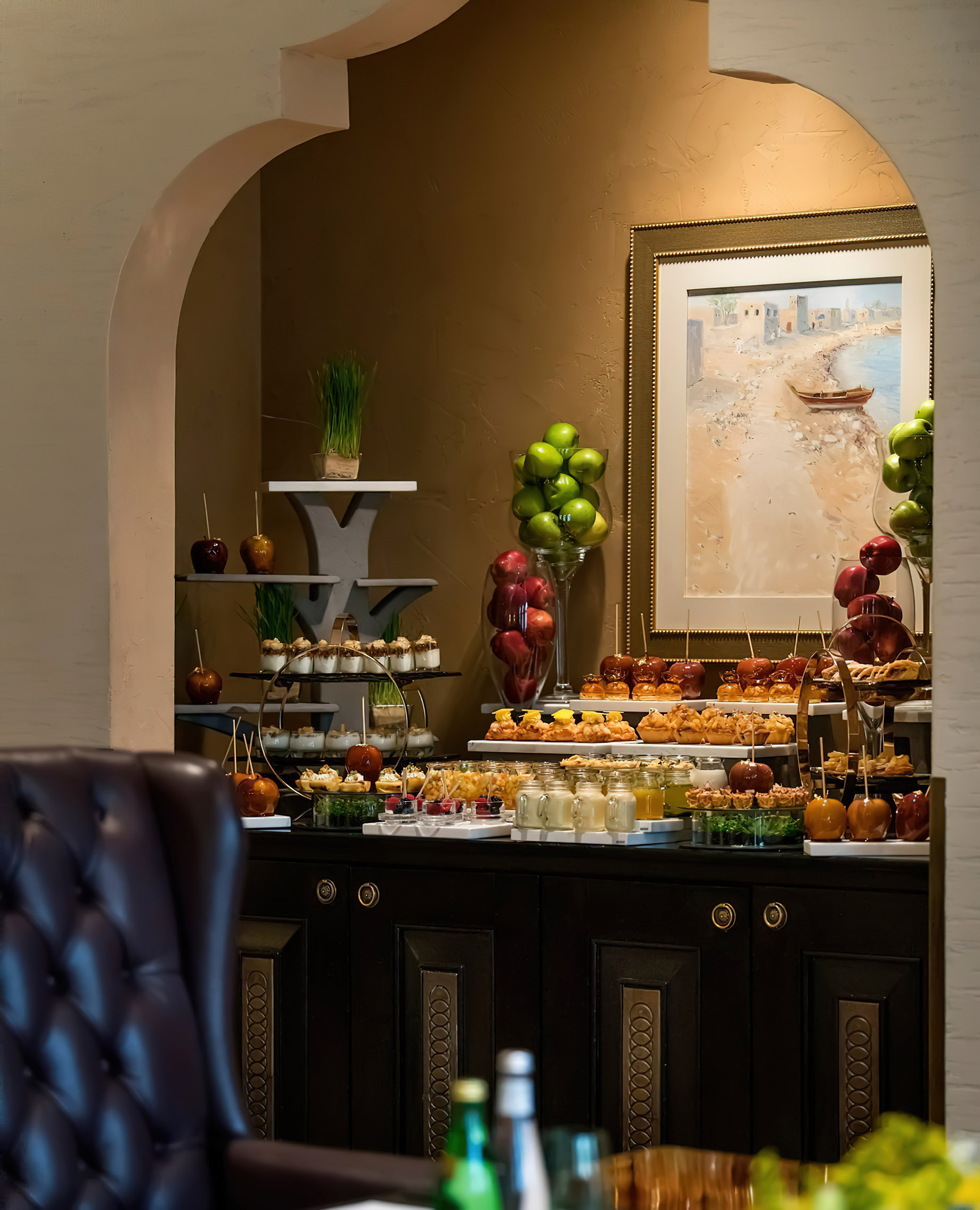 Sharq Village & Spa, A Ritz-Carlton Hotel – Doha, Qatar – Meeting Room Food Station