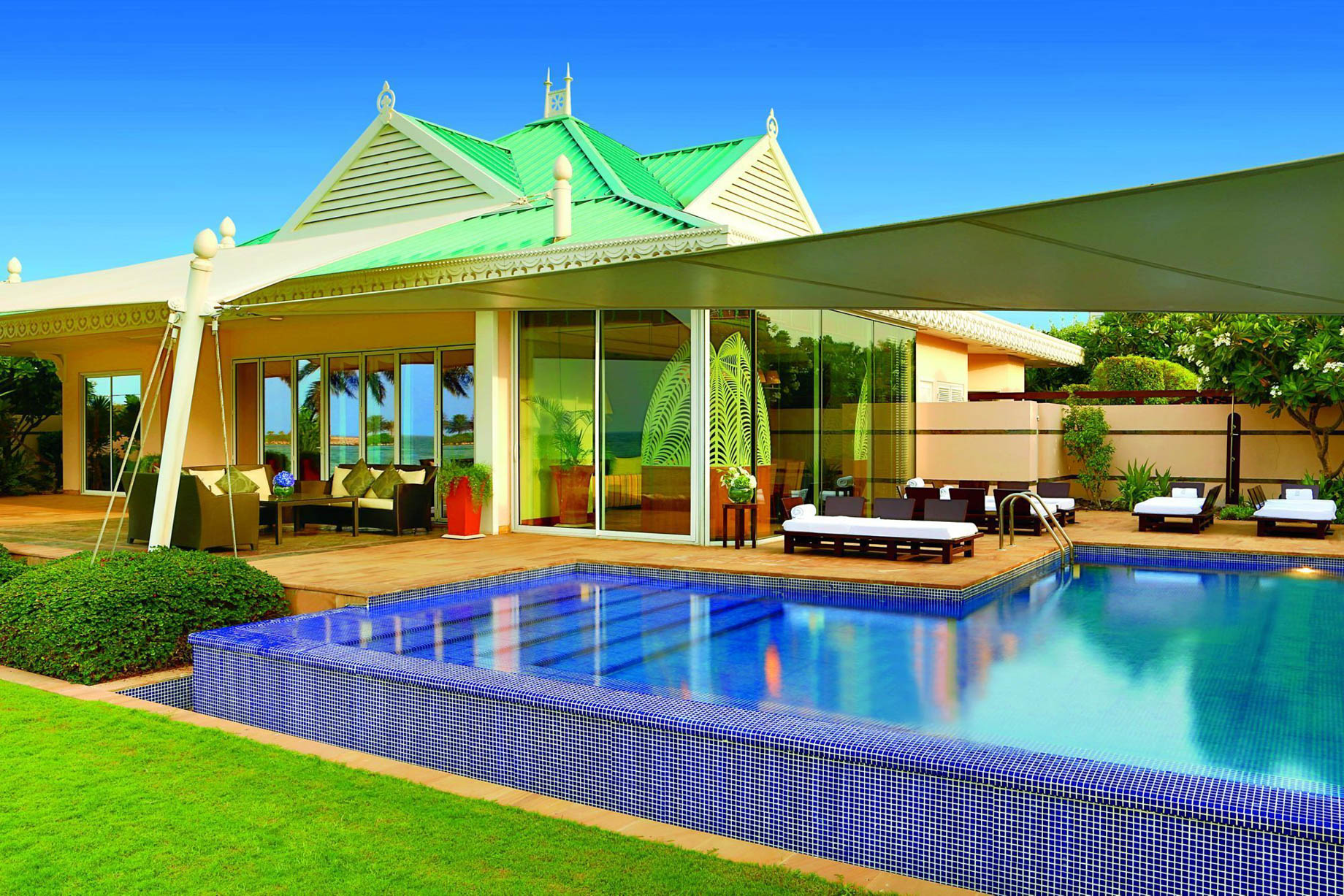 The Ritz-Carlton, Bahrain Resort Hotel – Manama, Bahrain – Villa Pool Deck