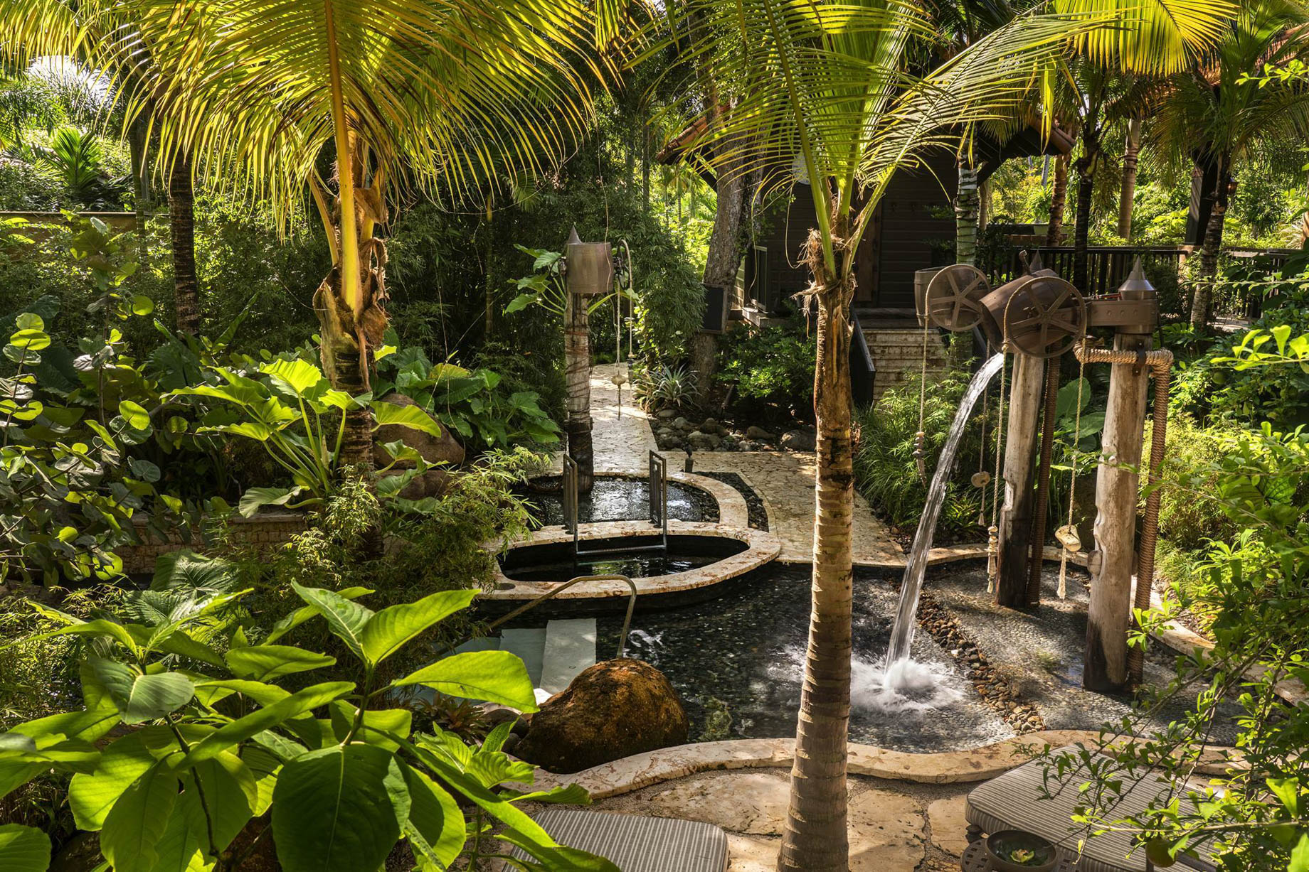 The Ritz-Carlton, Dorado Beach Reserve Resort – Puerto Rico – Spa Botanico Exterior Relaxation Pools