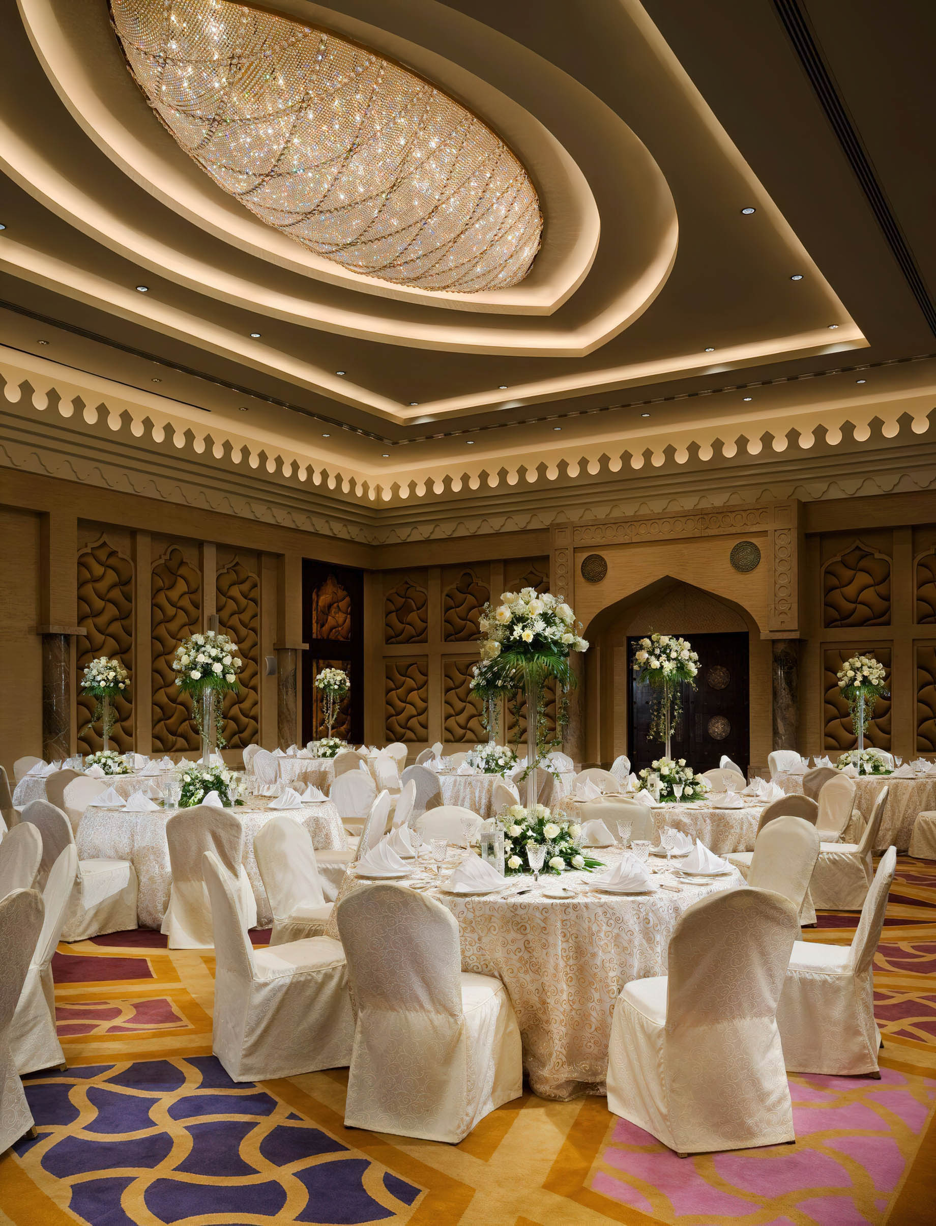 Sharq Village & Spa, A Ritz-Carlton Hotel – Doha, Qatar – Wedding Ballroom