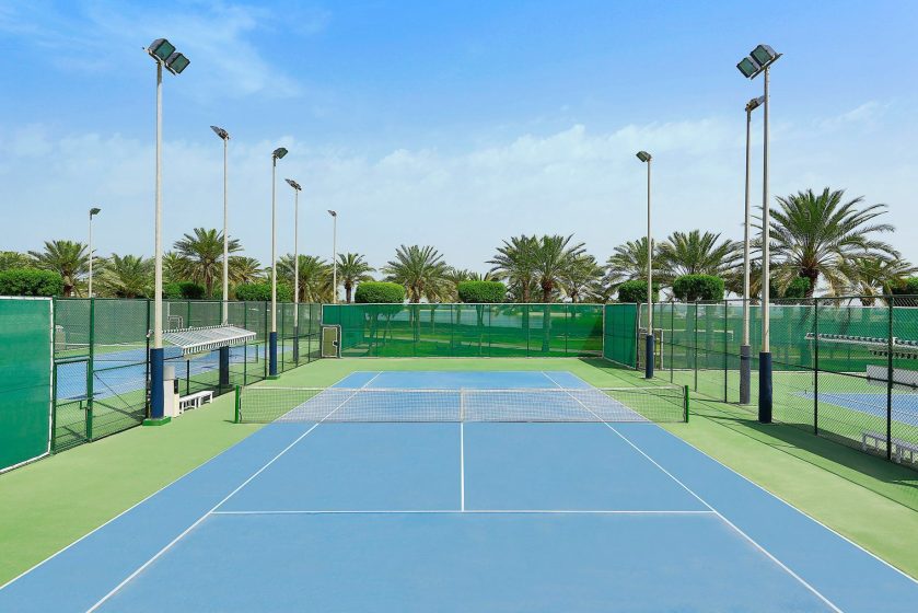 The Ritz-Carlton, Bahrain Resort Hotel - Manama, Bahrain - Tennis Courts