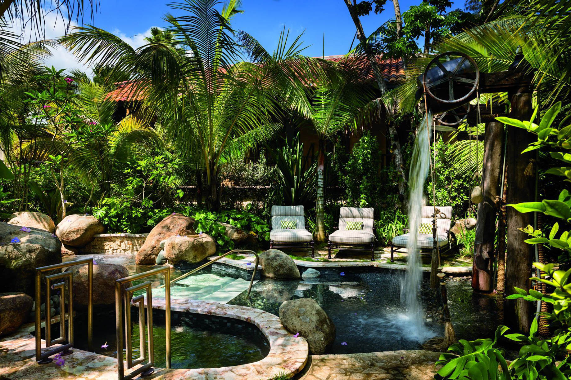 The Ritz-Carlton, Dorado Beach Reserve Resort – Puerto Rico – Spa Botanico Exterior Relaxation Pools