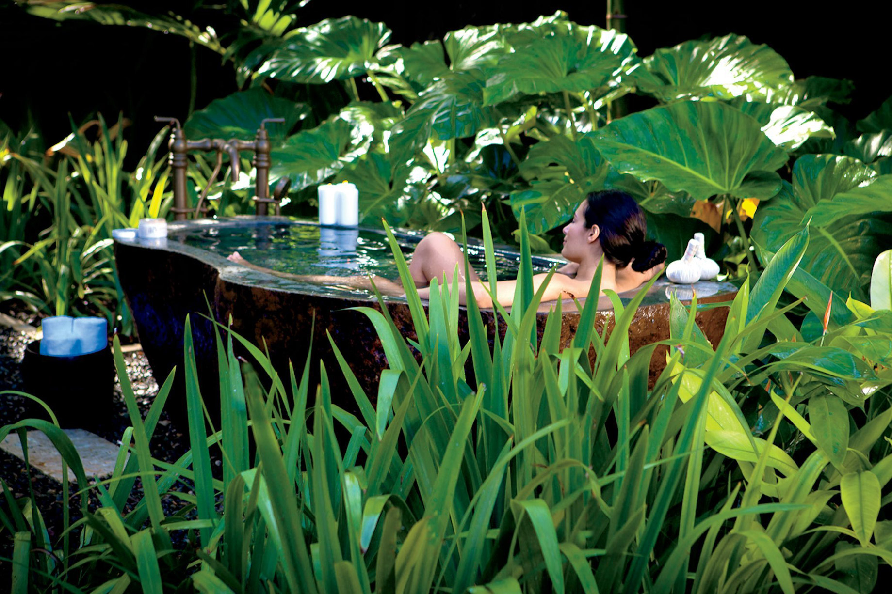 The Ritz-Carlton, Dorado Beach Reserve Resort – Puerto Rico – Spa Botanico Exterior Tub