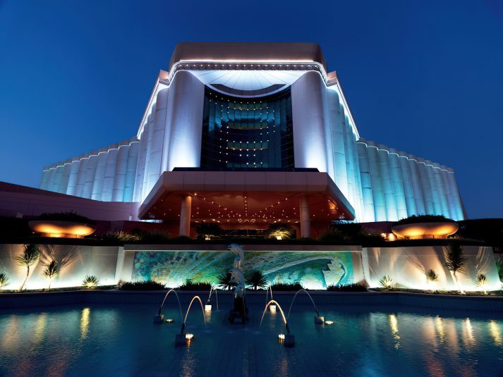 The Ritz-Carlton, Bahrain Resort Hotel - Manama, Bahrain - Hotel Exterior Night View