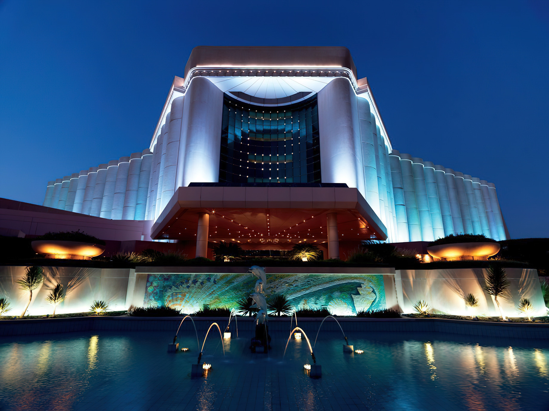 The Ritz-Carlton, Bahrain Resort Hotel - Manama, Bahrain - Hotel Exterior Night View