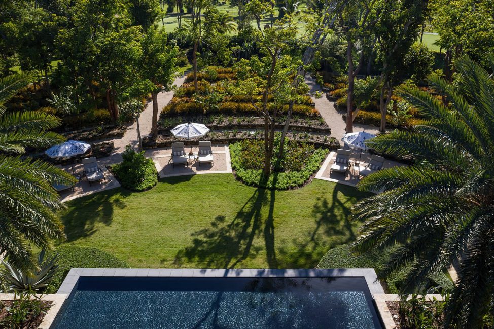 The Ritz-Carlton, Dorado Beach Reserve Resort - Puerto Rico - Pinapple Garden and Pool View