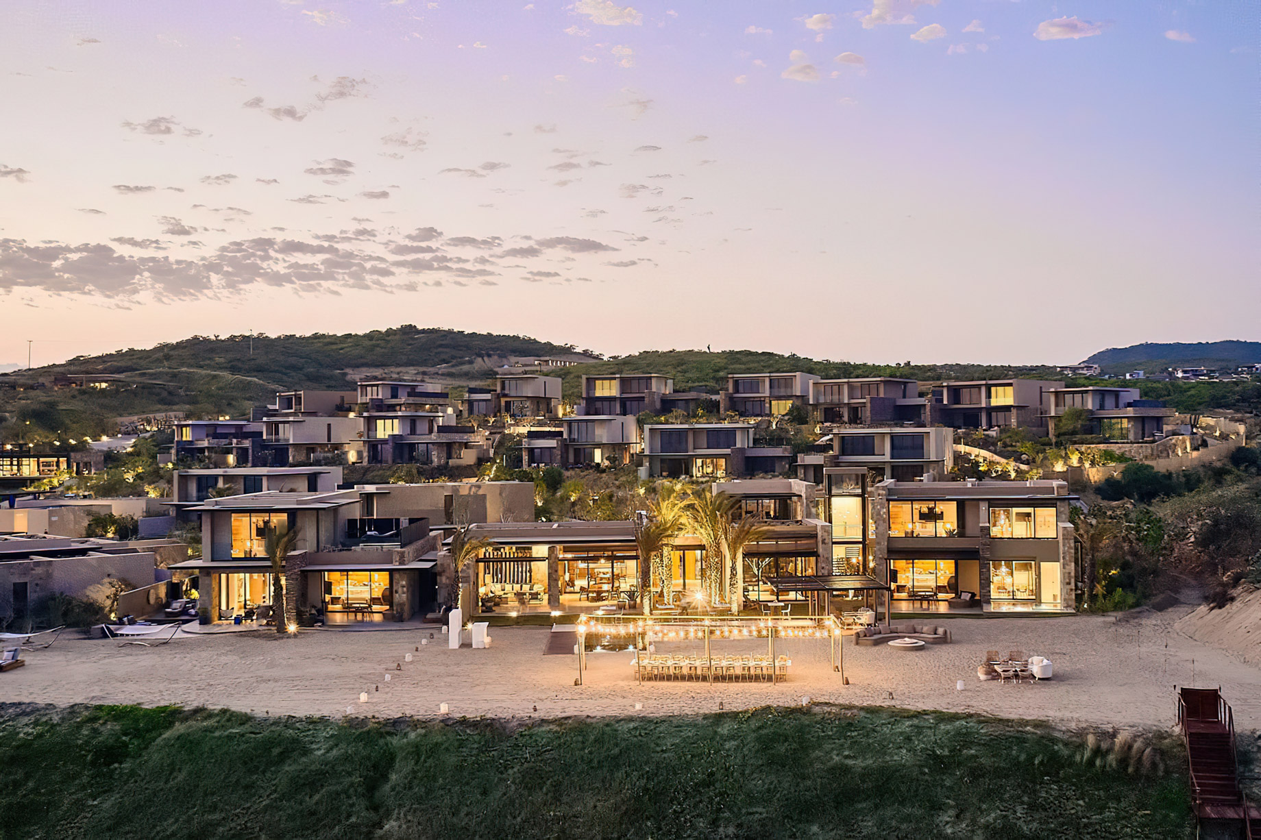 The Ritz-Carlton, Zadun Reserve Resort – Los Cabos, Mexico – Beachfront Private Dining Aerial