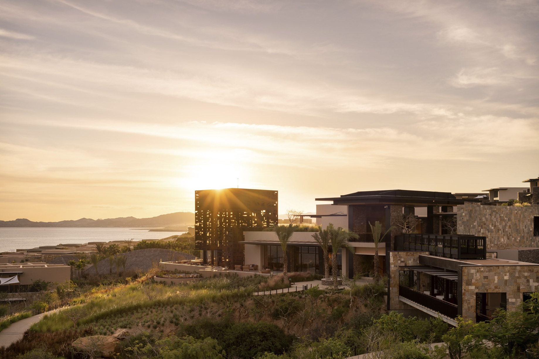 The Ritz-Carlton, Zadun Reserve Resort - Los Cabos, Mexico - Candil Exterior Sunset