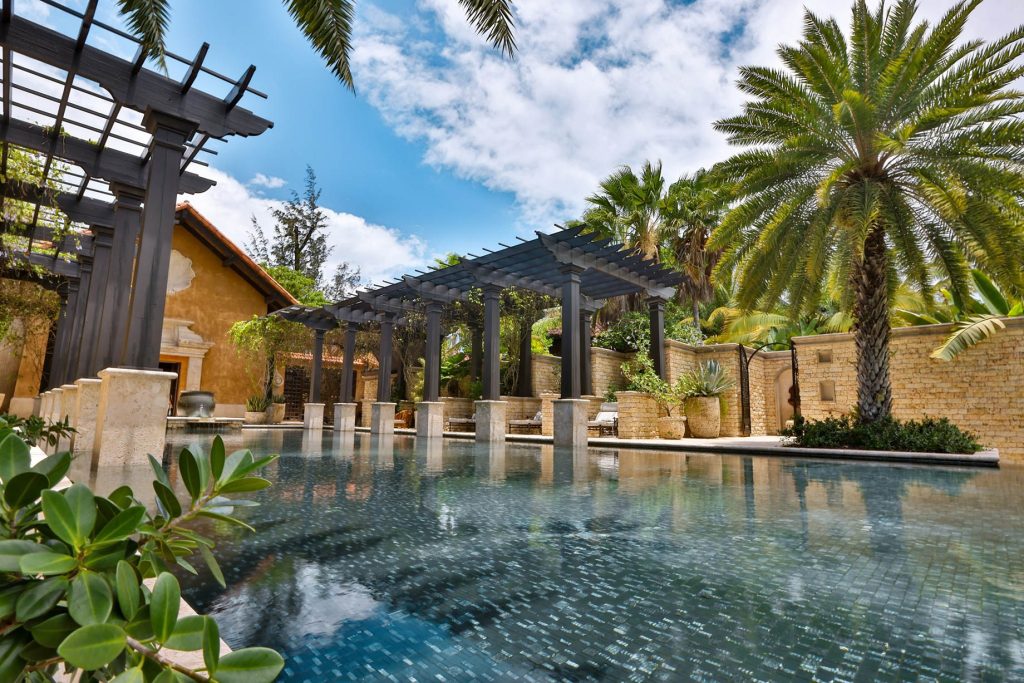 The Ritz-Carlton, Dorado Beach Reserve Resort - Puerto Rico - Spa Botanico Exterior Infinity Reflection Pool