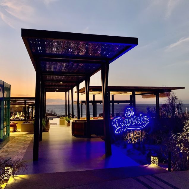 The Ritz-Carlton, Zadun Reserve Resort - Los Cabos, Mexico - El Barrio Entrance Sunset