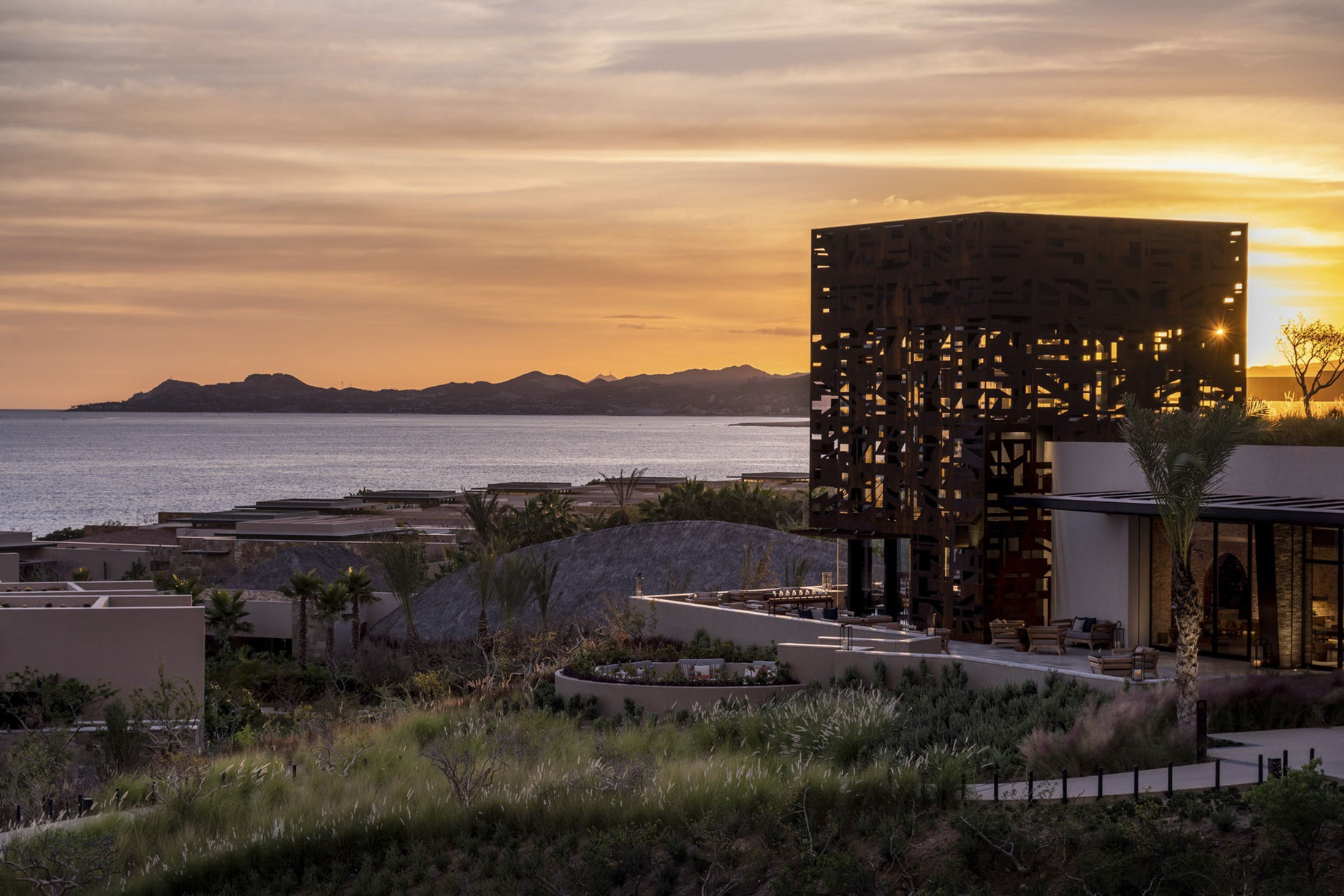 The Ritz-Carlton, Zadun Reserve Resort - Los Cabos, Mexico - Candil Exterior Sunset