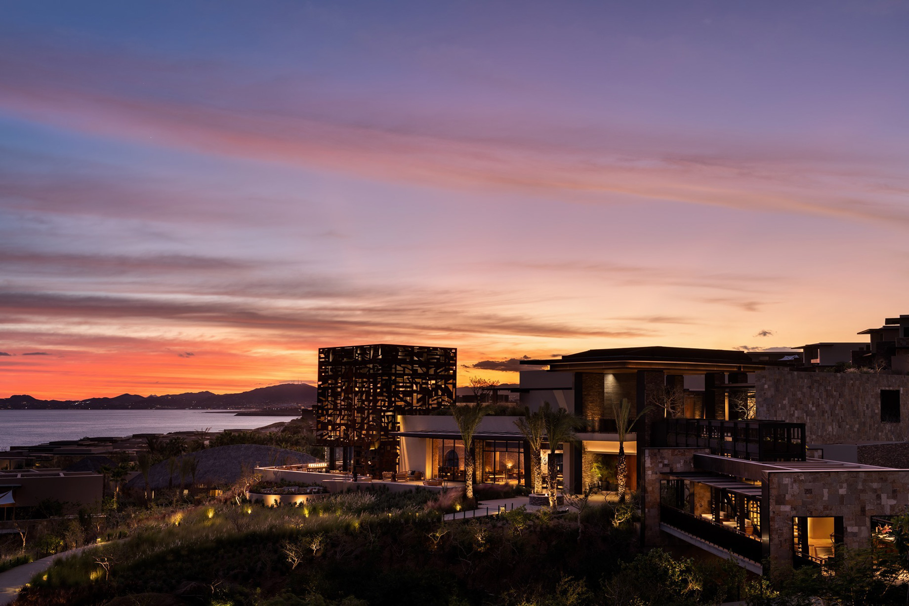The Ritz-Carlton, Zadun Reserve Resort – Los Cabos, Mexico – Candil Exterior Sunset