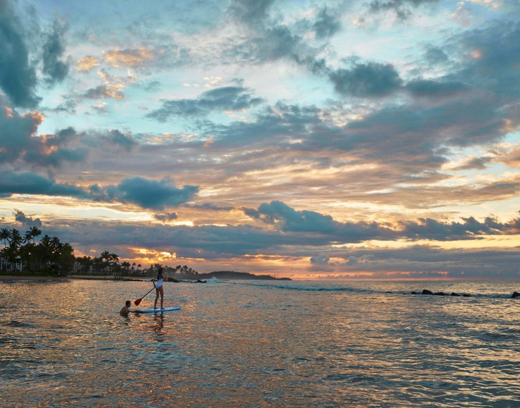 The Ritz-Carlton, Dorado Beach Reserve Resort - Puerto Rico - Sunset Ocean Paddle Boarding